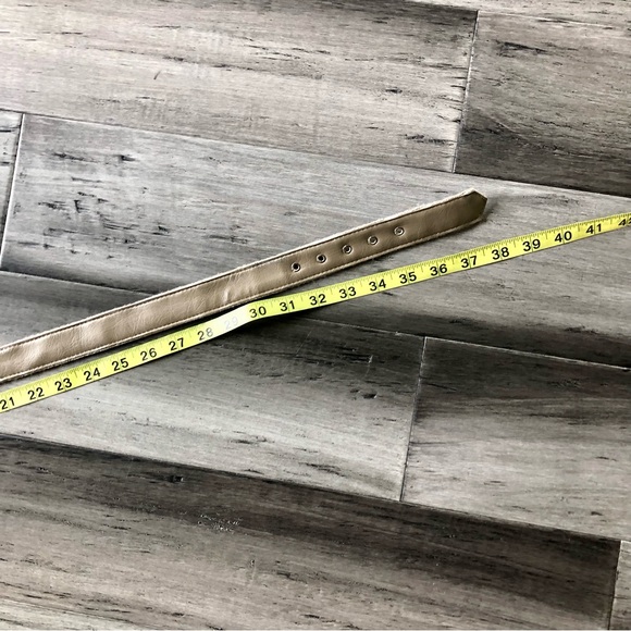 ❤️ LAST DAY Vintage 70s Khaki Knit Belt with Lucite Buckle - Picture 6 of 8